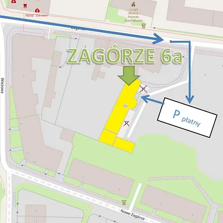 Apartment Tumski Free Parking Self Check-in 24h
